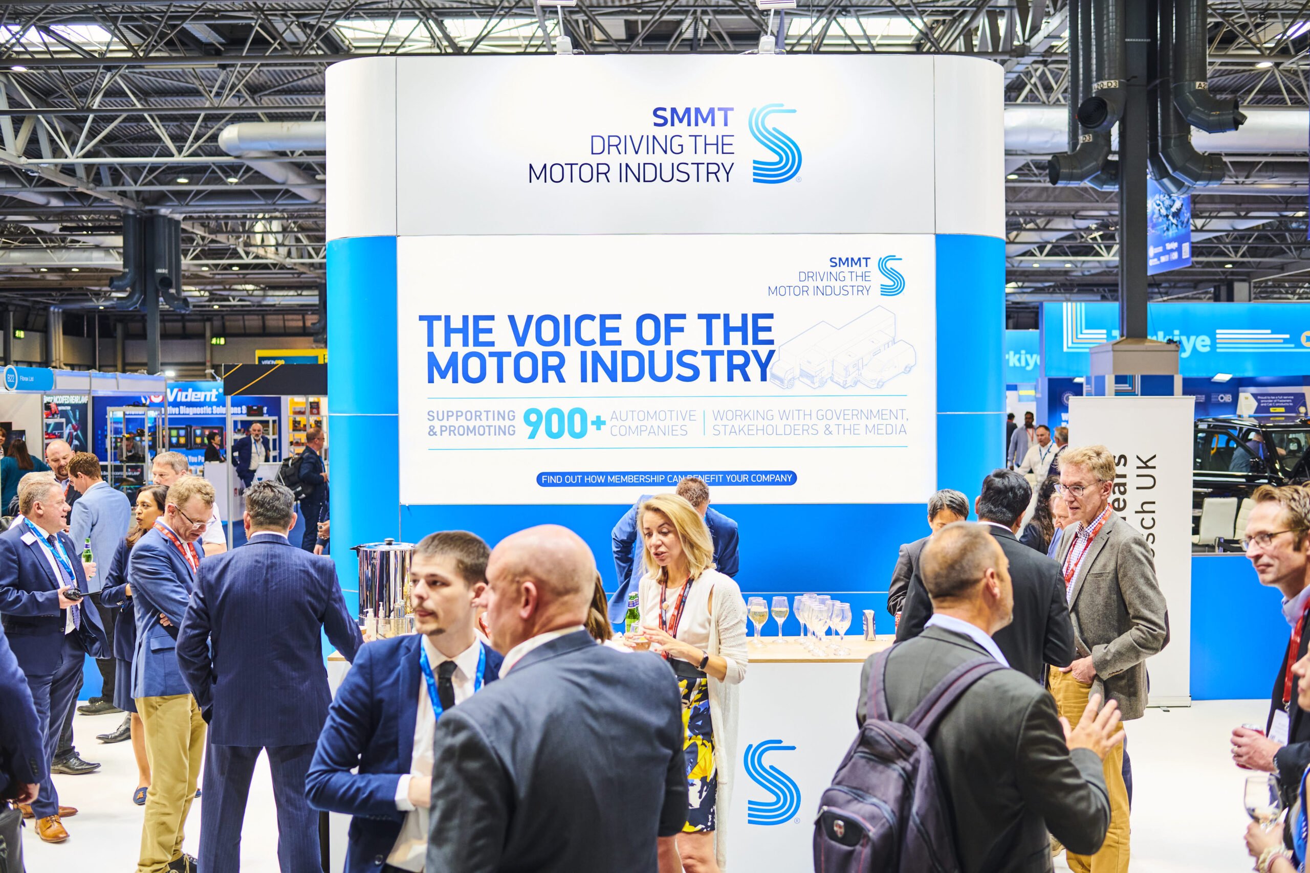 SMMT automotive industry event.